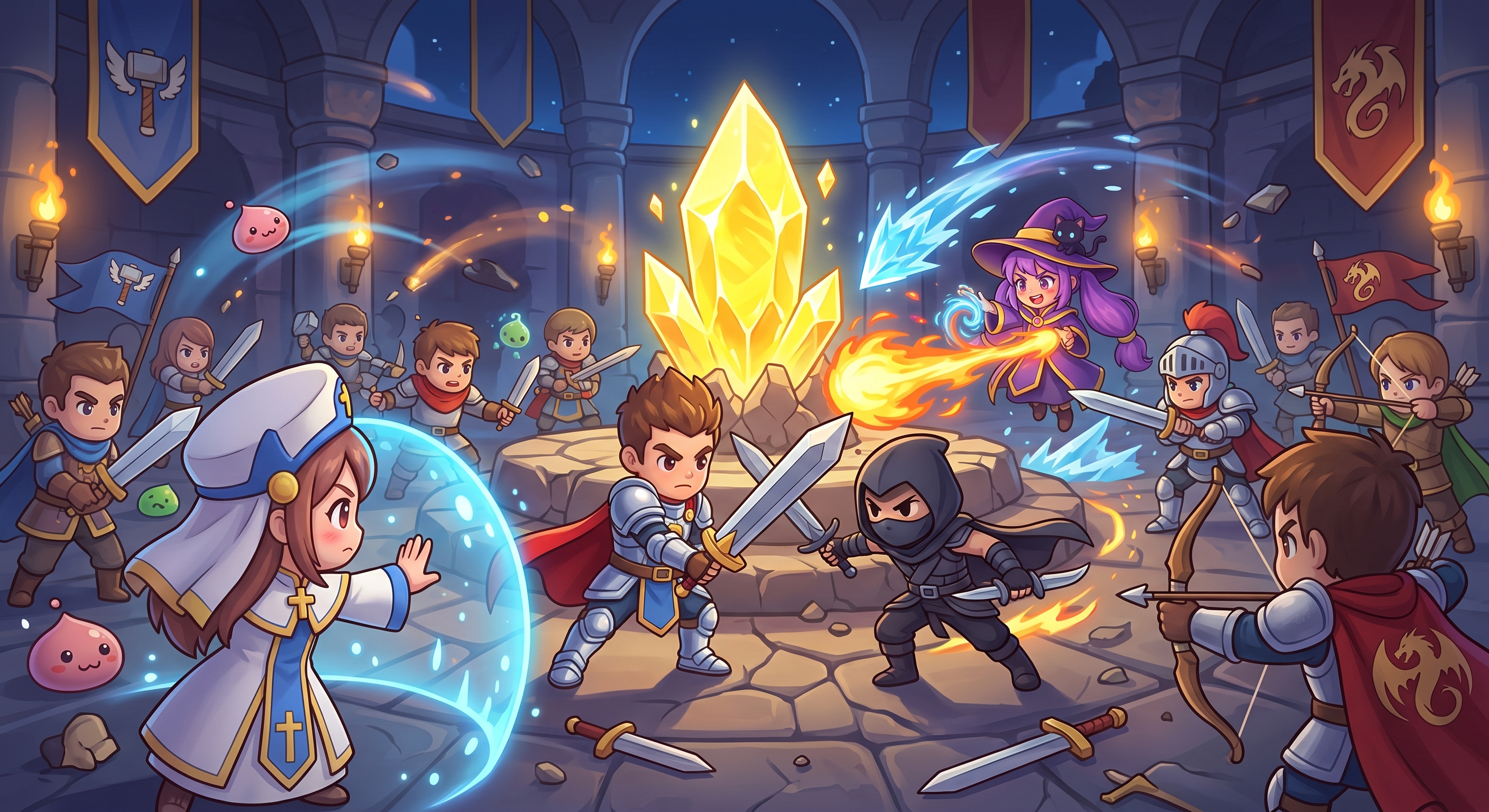 Guilds fighting over Prontera castle