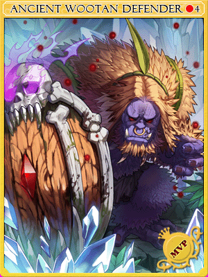 Ancient W Deffend Card