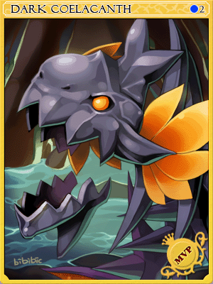 Black Coelacanth Card