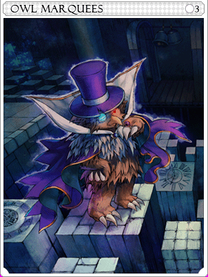 Owl Marquees Card